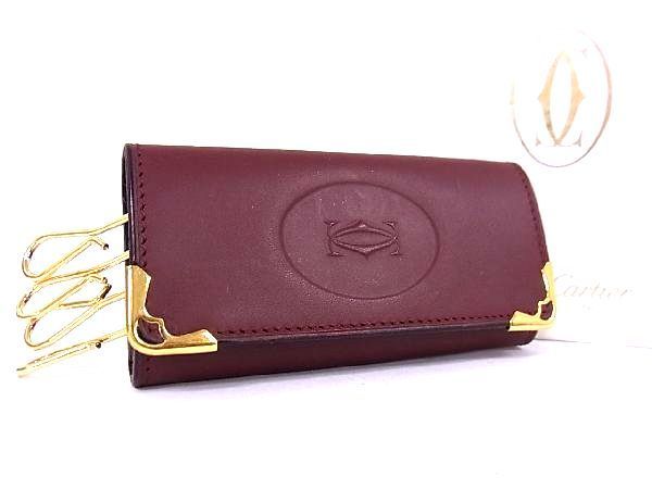 1円 □極美品□ Cartier カルティエ マストライン レザー ゴールド金具