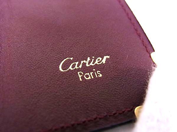 1円 □極美品□ Cartier カルティエ マストライン レザー ゴールド金具