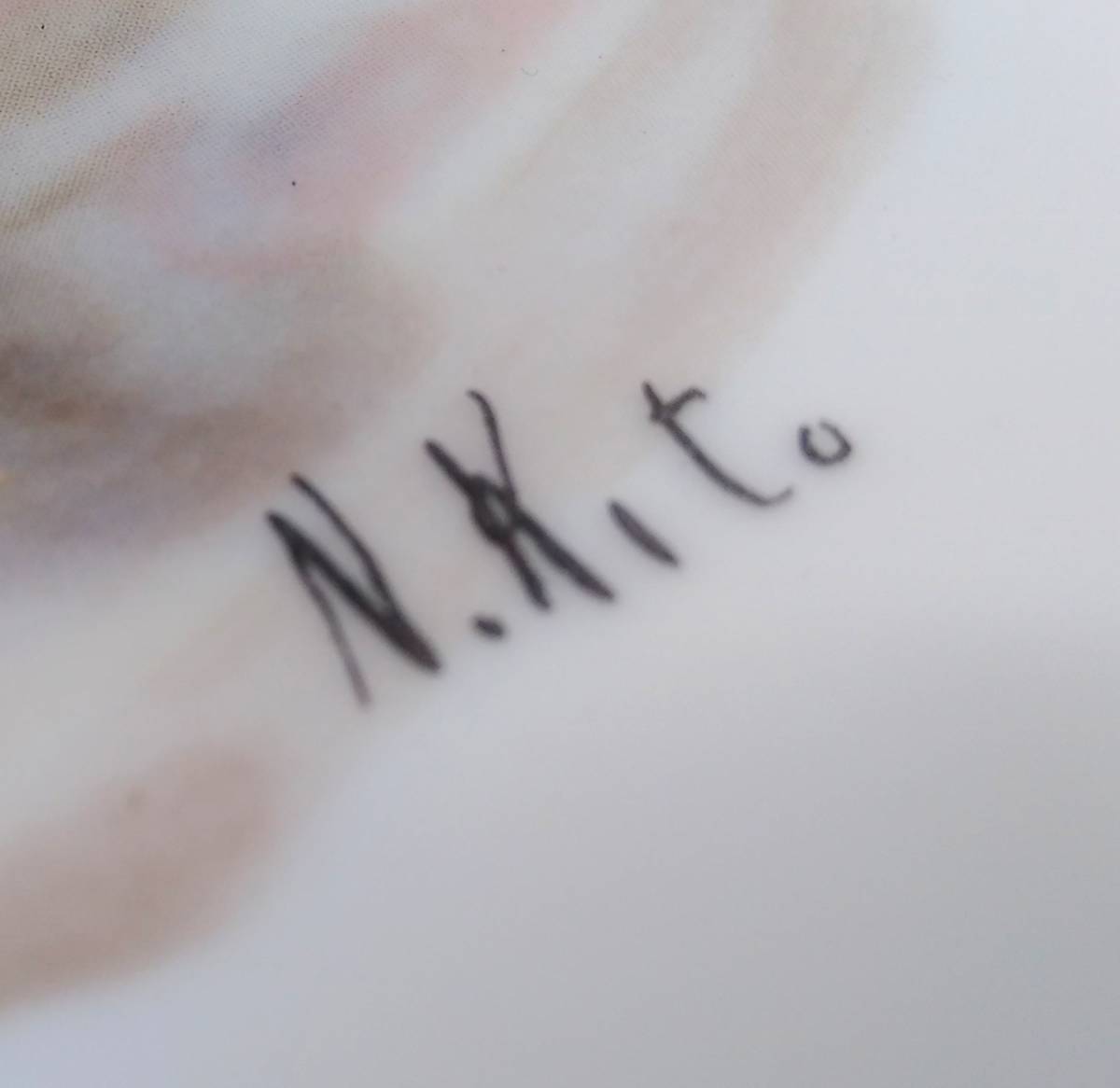 箱付] Noritake ノリタケ 鬼頭鍋三郎 バレリーナ 絵皿 飾り皿 プレート