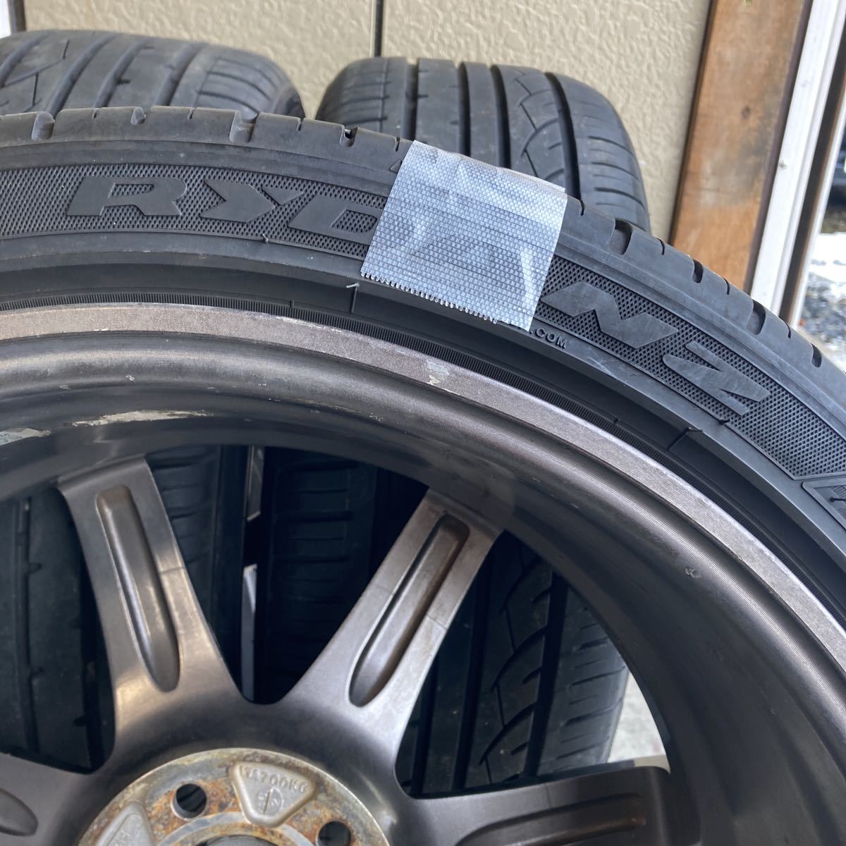 バリ山！2019年製！エンケイ ENKEI PF07 18×8j+50 PCD112/5H 225/40R18 RyDANZ ROADSTER R02 4本 検:アウディ ベンツ ワーゲン PF07 ENKEI エンケイ 中古 車用ホイール」の人気商品一覧・価格比較 pf07の通販