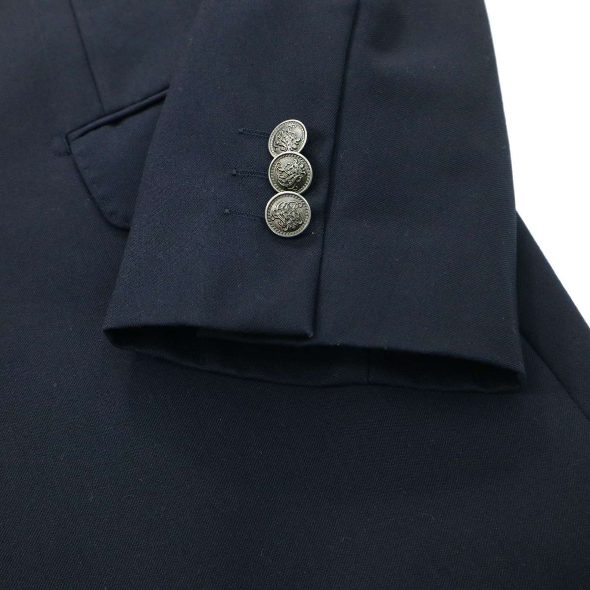 BENSALINA ベンサリナ 通年 総裏 刻印 銀ボタン☆ テーラード 