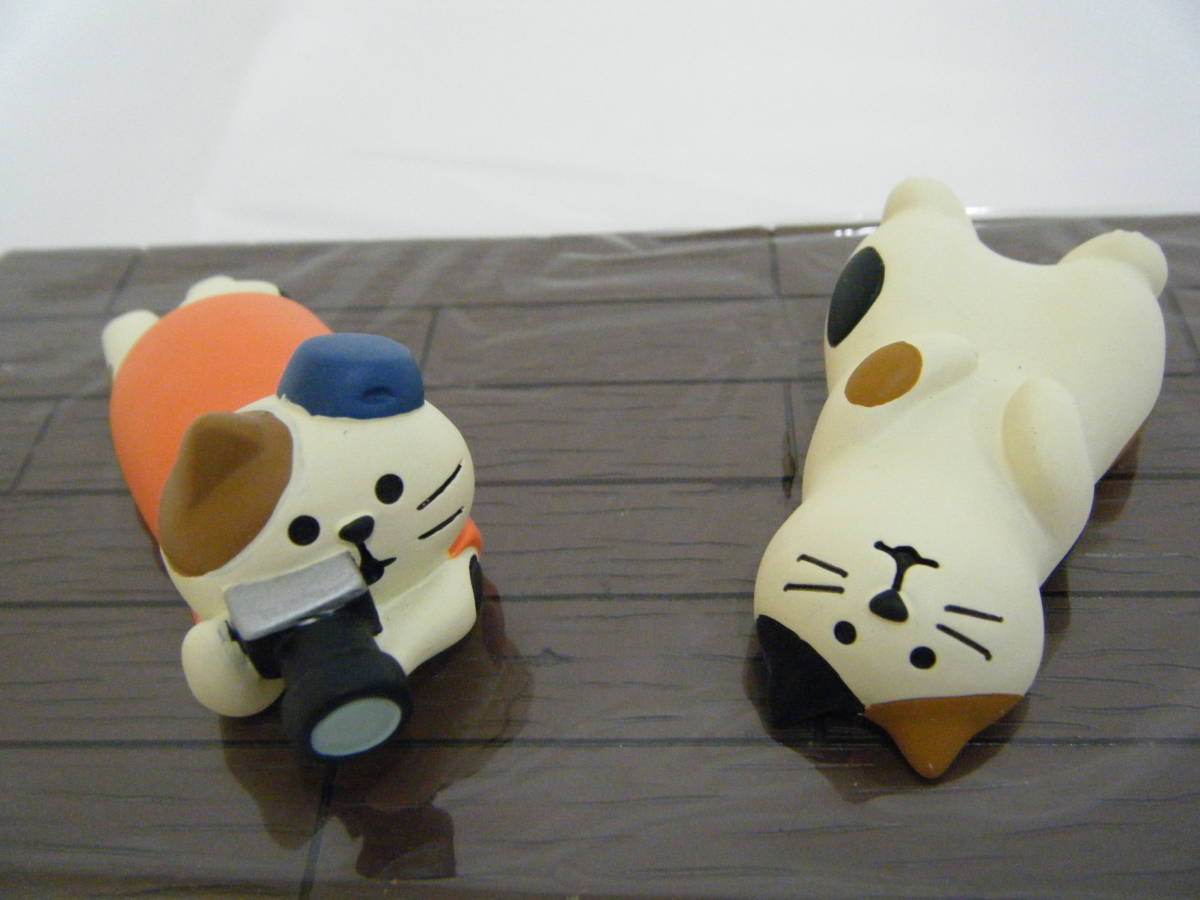 保管品》concombre コンコンブル まったりごろ寝 三毛猫