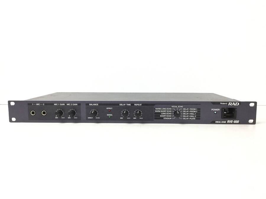 Roland VOCAL RVE-800 - ECHO Yahoo!オークション ローランド RAD ボー 