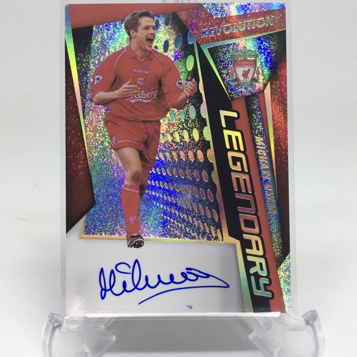 99枚限定　michael owen マイケル オーウェン　直筆サインカード マイケル・オーウェン Michael Owen 直筆サインカード auto 【公式通販】