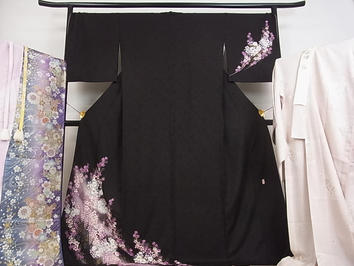 【驚きの破格値，正規品】 平和屋 極上 訪問着 長襦袢 袋帯 帯締 帯揚げセット 越後十日町の一流染匠 桐屋 翠山工房 辻が花 絞り 半衿刺繍 逸品s6041(仕立て上がり)｜売買されたオークション情報、yahooの商品情報をアー 仕立て上がり