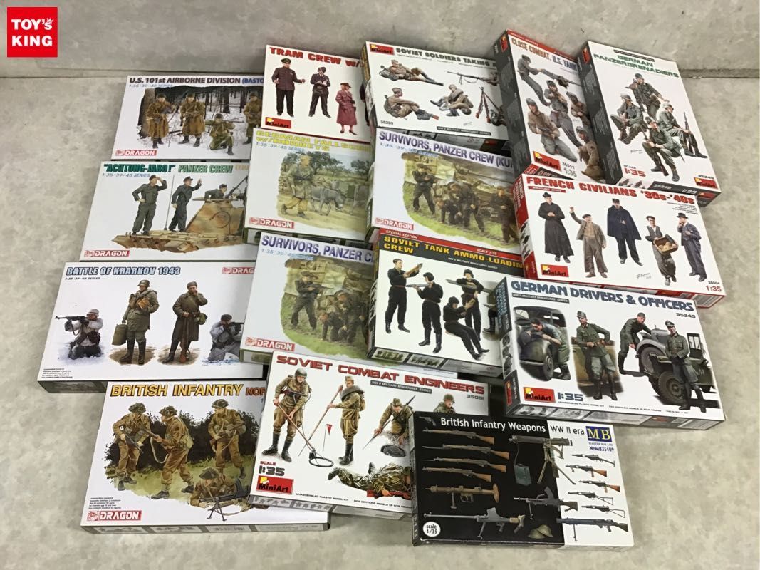 新品，お買い得 1円 同梱不可 ジャンク 1/35等 GERMAN DRIVERS&OFFICERS BATTLE OF KHARKOV 1943他(おもちゃ、ゲーム)｜売買されたオークション情報、yahooの商品情報をアーカイブ公開 - オークファン その他