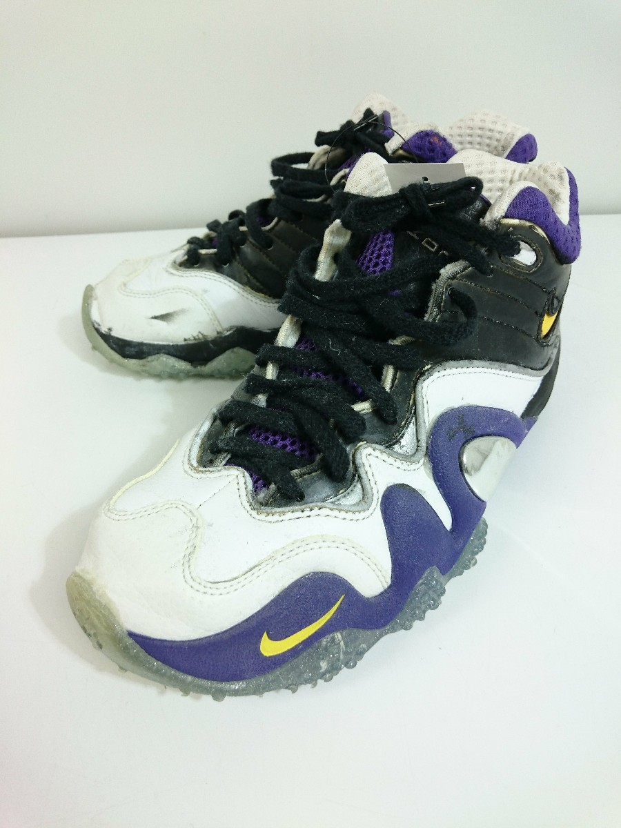 NIKE◆ZOOM UPTEMPO V PREMIUM/ズームアップテンポプレミアム/ホワイト/366570-105/US