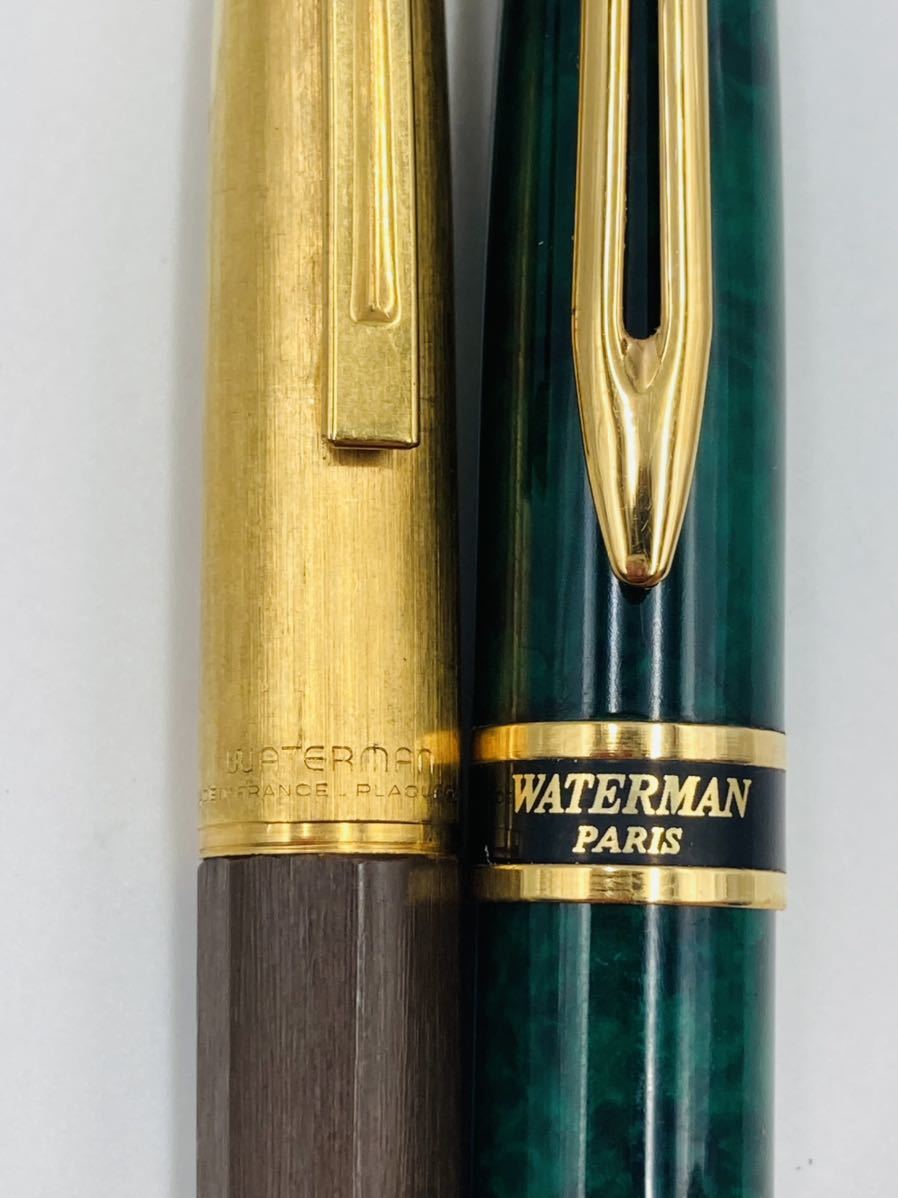 28 1円スタート 万年筆 4本 まとめ WATERMAN ウォーターマン PLATINUM