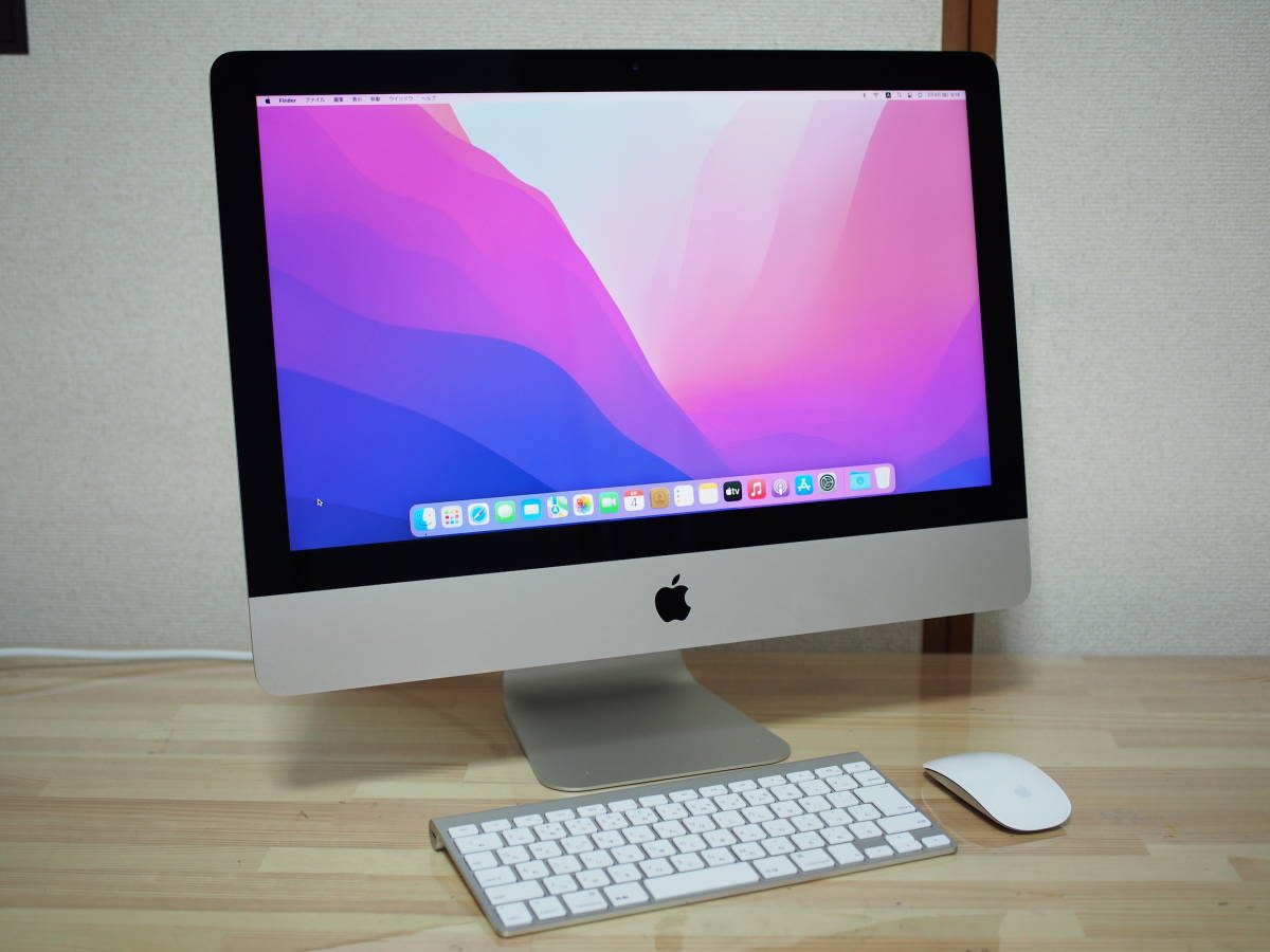 iMac SSD Apple 0 5K 27インチ 1 Retina 500GB換装済、メモリ8GB