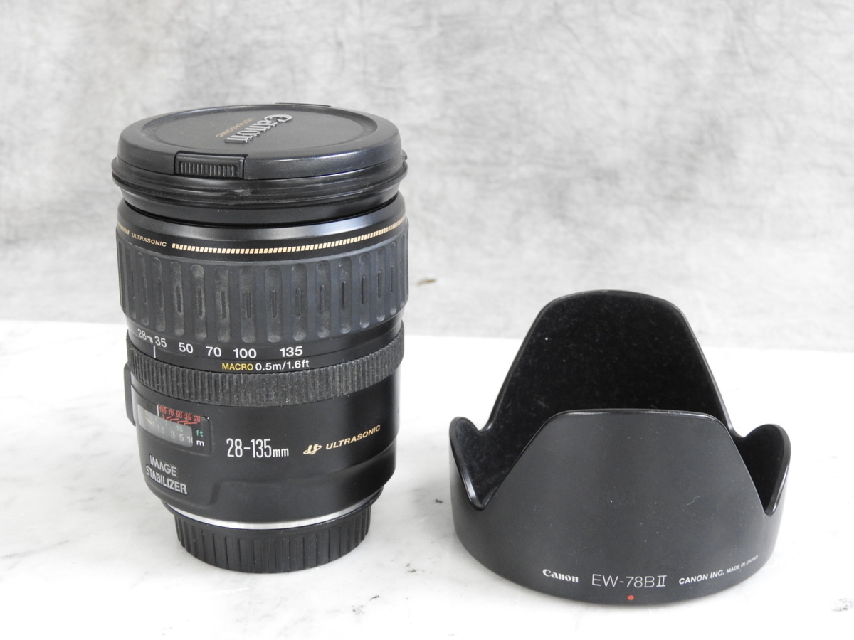 低価，本物保証 Canon キャノン ZOOM LENS EF 28-135mm 1:3.5-5.6 IS ULTRASONIC レンズ(キヤノン)｜売買されたオークション情報、yahooの商品情報をアーカイブ公開 - オークファン キヤノン