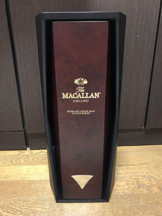 空瓶 木箱】マッカラン オスクーロ MACALLAN OSCURO 1824(ウイスキー