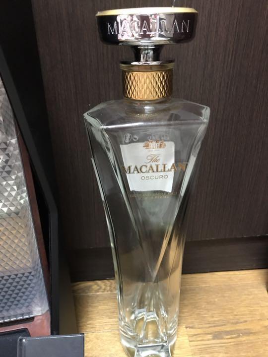 空瓶 木箱】マッカラン オスクーロ MACALLAN OSCURO 1824(ウイスキー