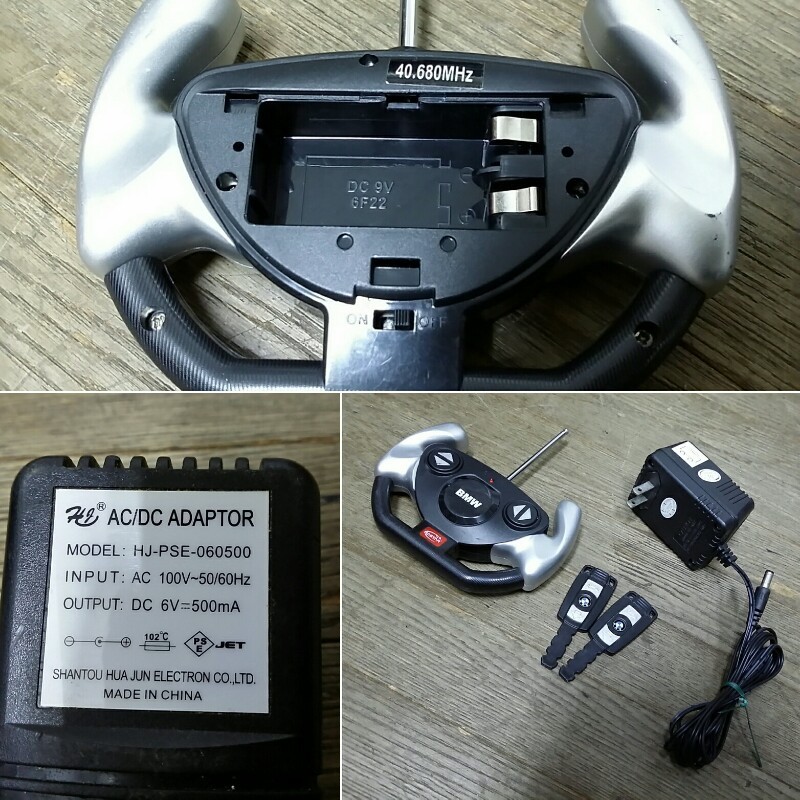 難あり RASTAR BMW Z4 S DRIVE 35i 幼児用 電動乗用車 ラジコンカー