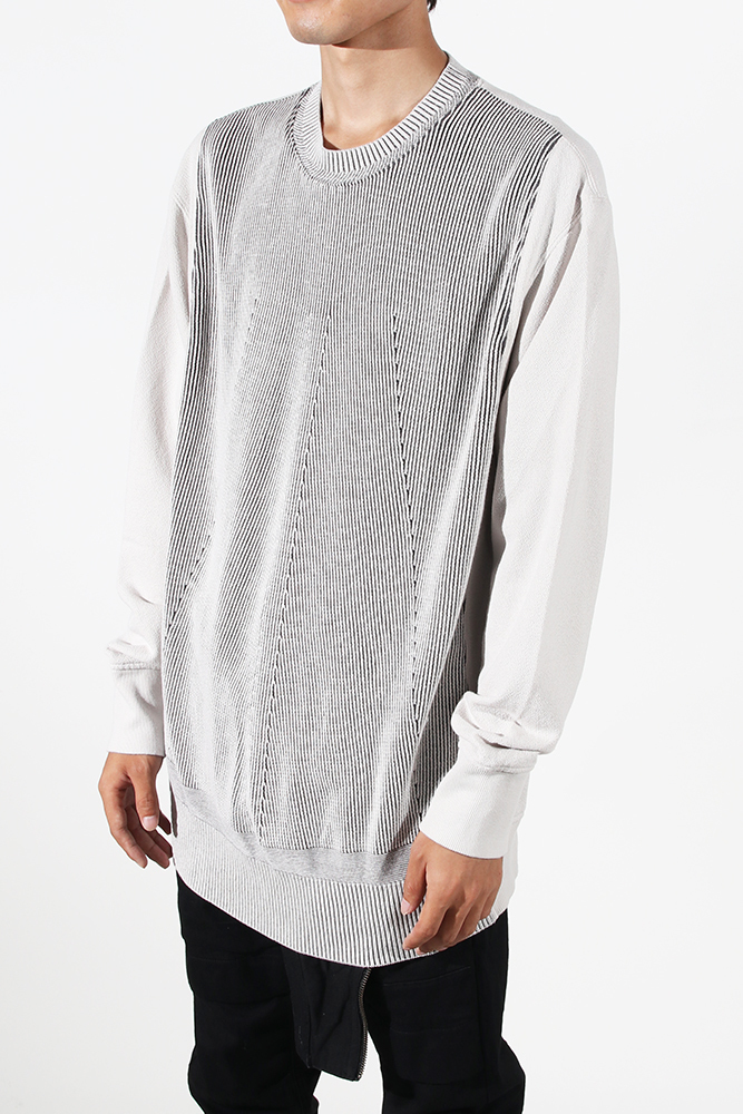 21AW新品 定価34100円 JULIUS ユリウス フロント ニット トレーナー size1 S 757CUM2 guidi JULIUS 21AW 定価34100円 | NUBIAN TOKYO