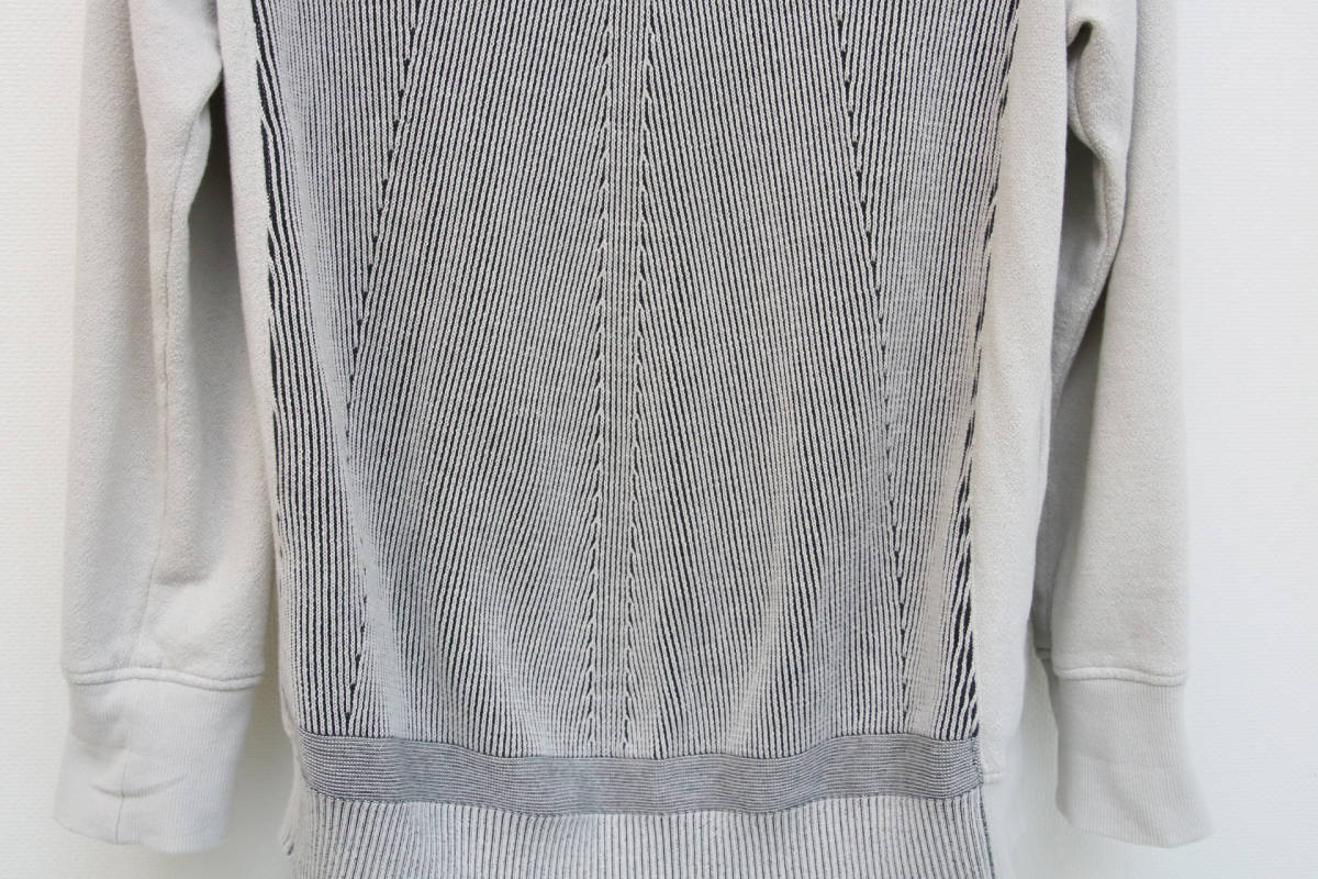21AW新品 定価34100円 JULIUS ユリウス フロント ニット トレーナー size1 S 757CUM2 guidi JULIUS 21AW 定価34100円 | NUBIAN TOKYO