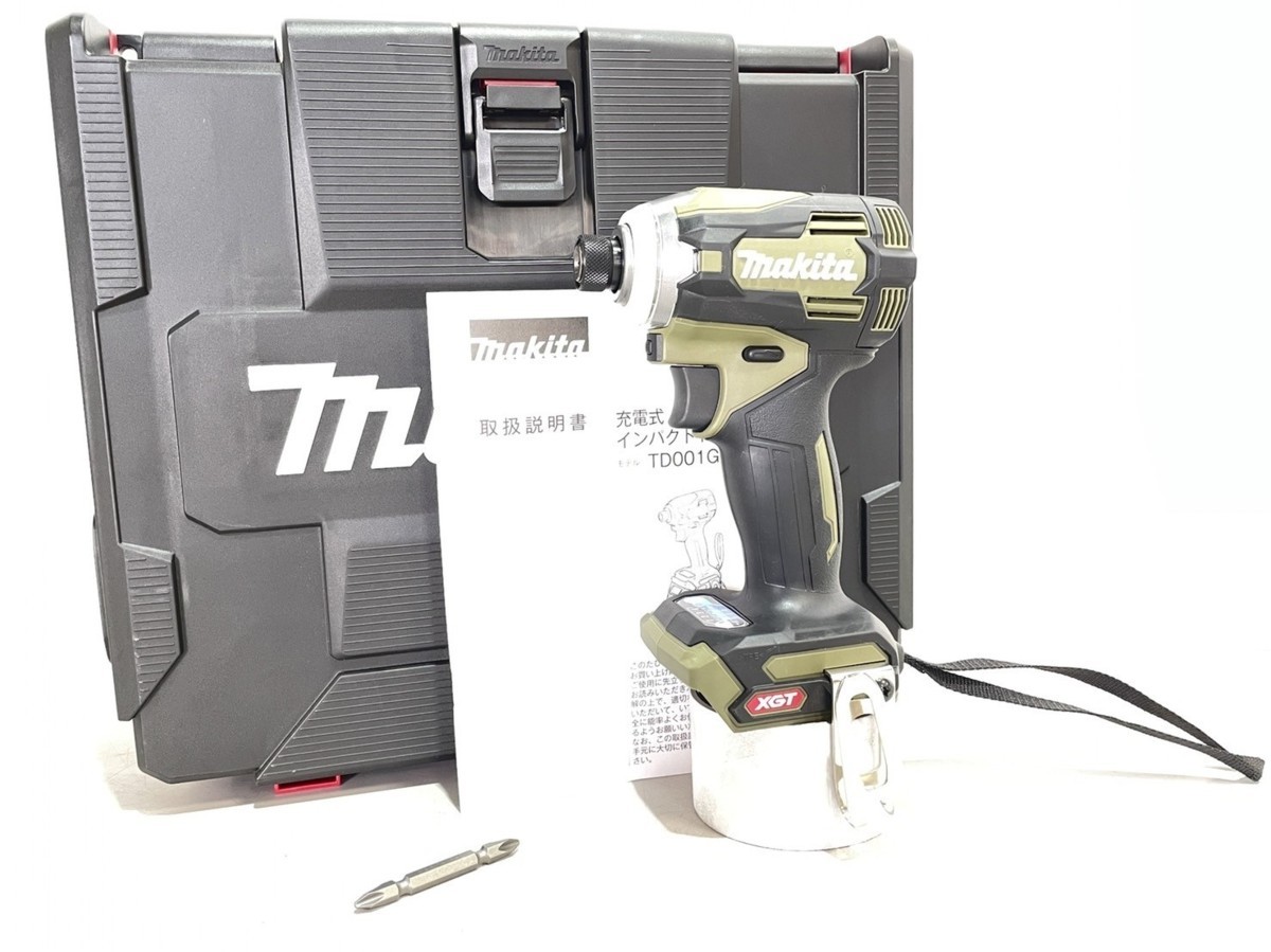 □未使用保管品 makita マキタ 充電式インパクトドライバー TD001G 
