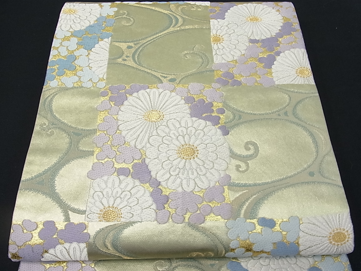 人気，最新作 平和屋着物 六通柄袋帯 唐織 色紙菊花倭御帯 逸品 km344(仕立て上がり)｜売買されたオークション情報、yahooの商品情報をアーカイブ公開 - オークファン 仕立て上がり