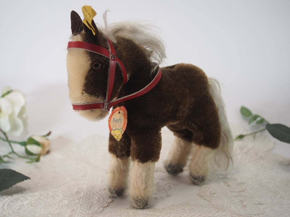送料無料☆シュタイフ☆Play Horse Ferdy 18cm オールID's完品 送料無料☆シュタイフ☆Play Horse Ferdy 18cm オールID's完品