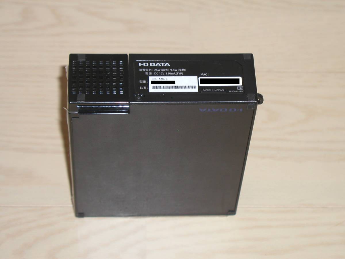 I-O DATA LAN DISK NAS HDL2-AA6/E（HDDなし） I-O DATA LAN DISK NAS