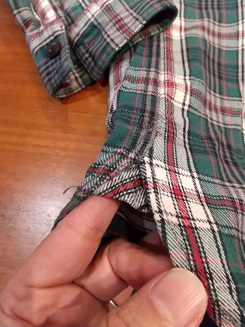 RRL Double RL ダブルアールエル ビンテージ仕様 ネルシャツ チン