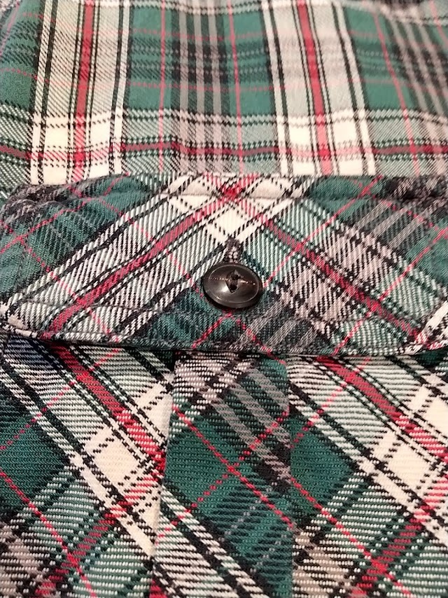 RRL Double RL ダブルアールエル ビンテージ仕様 ネルシャツ チン