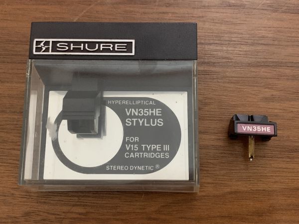 SHURE V15 type Ⅲ (VN35HE)レコードカートリッジ　訳あり SHURE VN35HE V15 TypeⅢ シュア オーディオ レコード 交換針 送料210