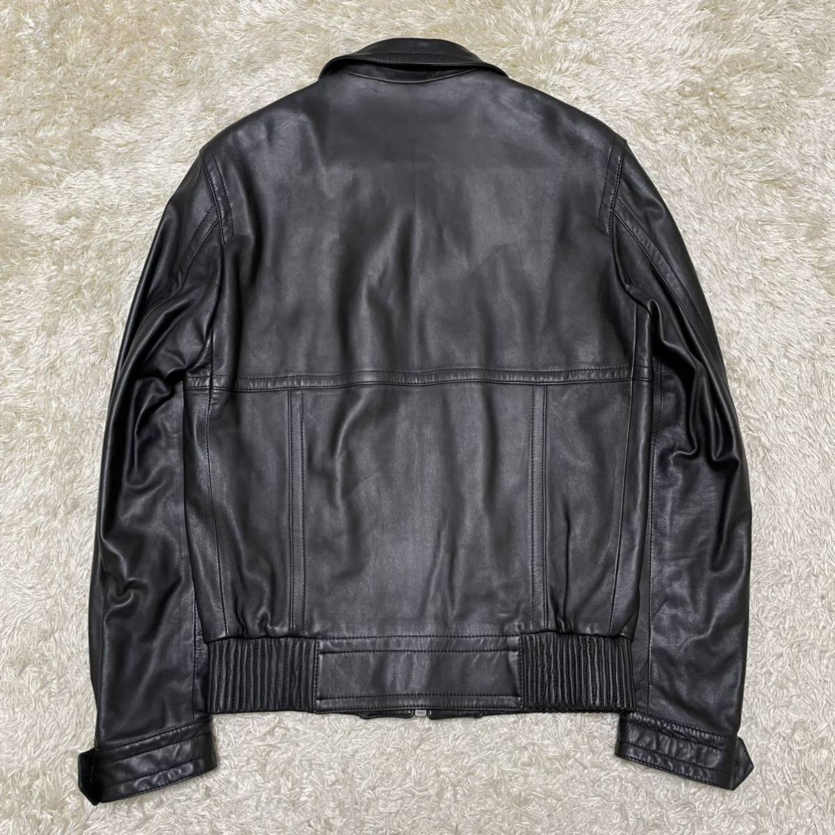 新品 BALLY『極上の高級感』バリー 柔らか羊革 シープスキン 