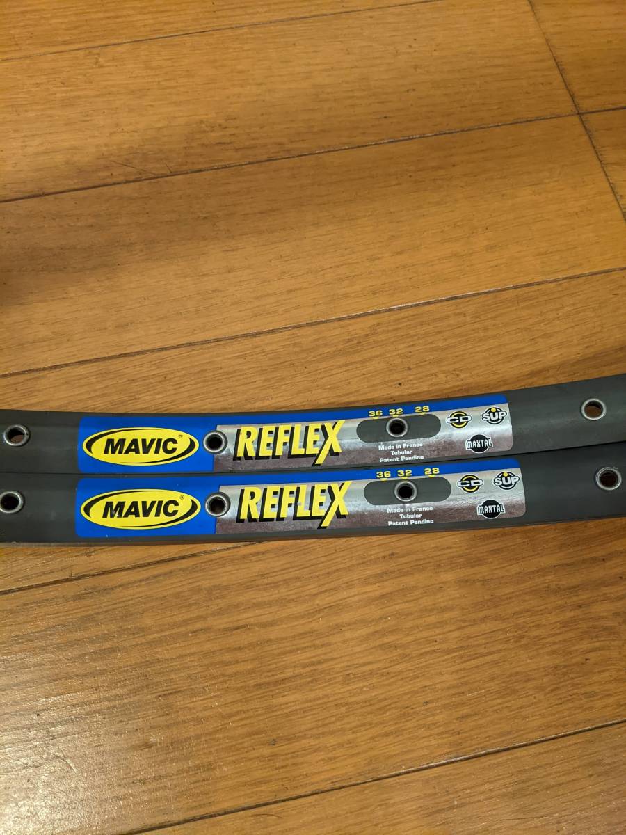 MAVIC REFLEX CD 32H チューブラーリム 2本セット 手組用 マビック リ