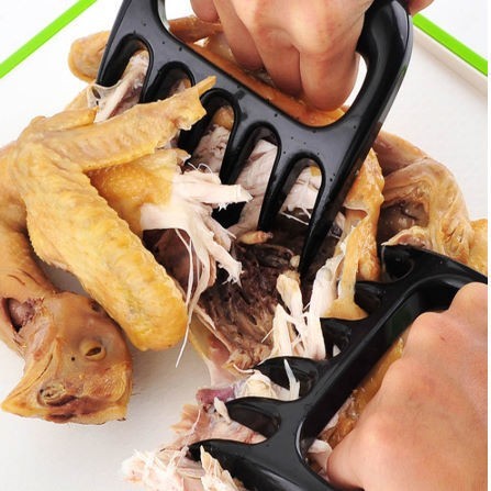 人気おすすめ AE1098:2個セット クマ爪 バーベキュー フォーク 手動 肉細断 豚肉 クランプ焙煎 キッチン BBQ ツール キャンプ アウトドア_6