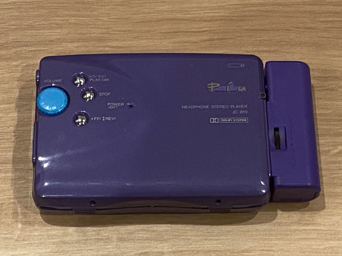 シャープ　ヘッドホンステレオプレーヤー JC-B10 Piu カセットプレーヤー ジャンク　