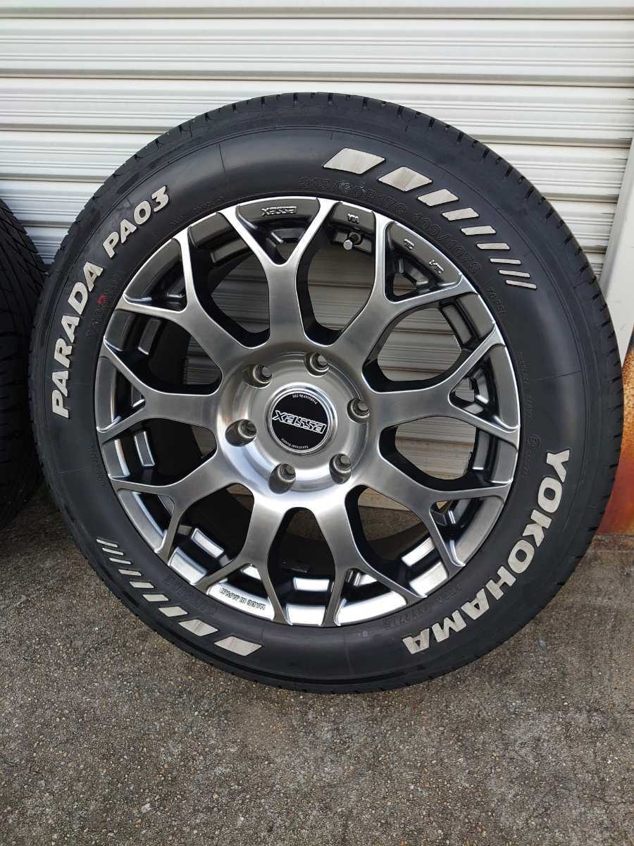 CRS ESSEX EM-17 ハイパーグロス 17インチ 7.0J 6穴 +38、YOKOHAMA 