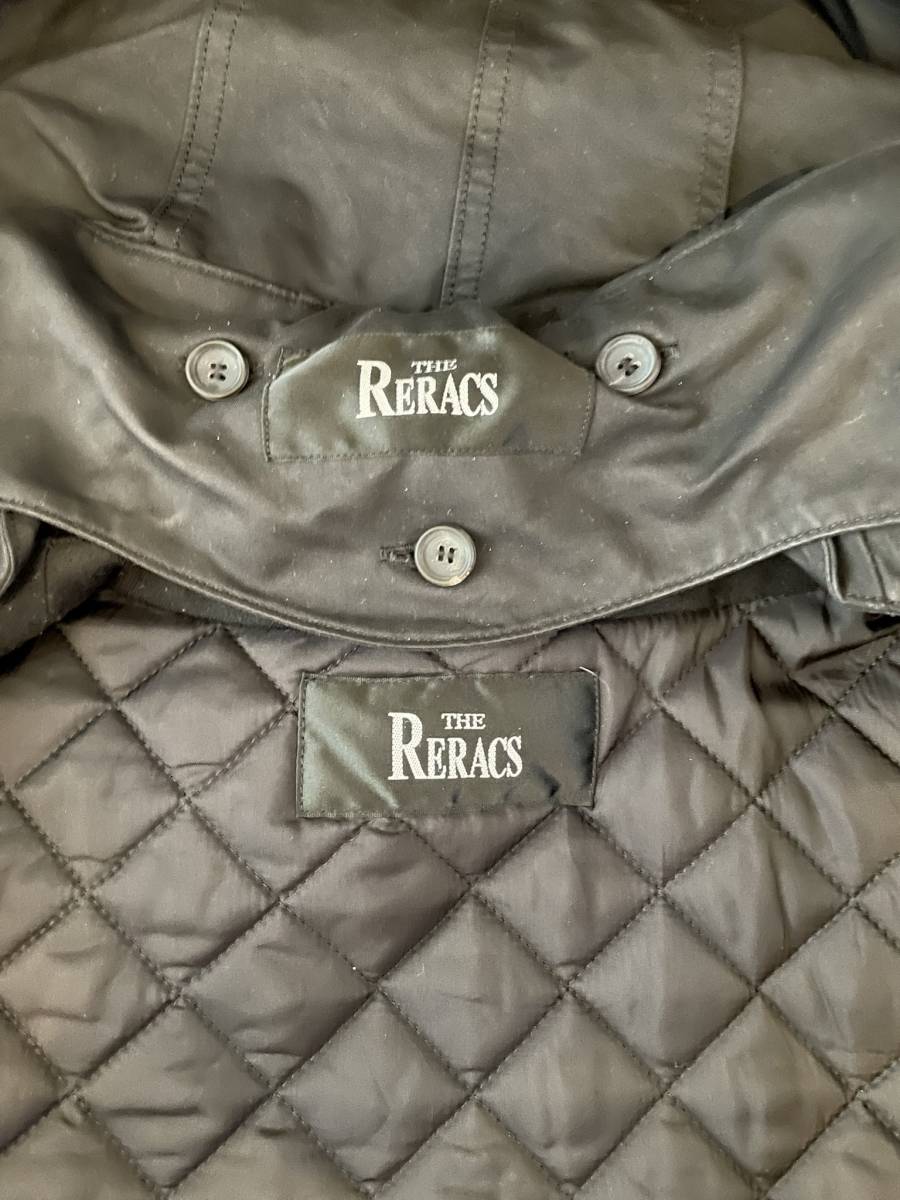 THE RERACS ザ リラクス ライナーベスト付き ロング モッズコート(M