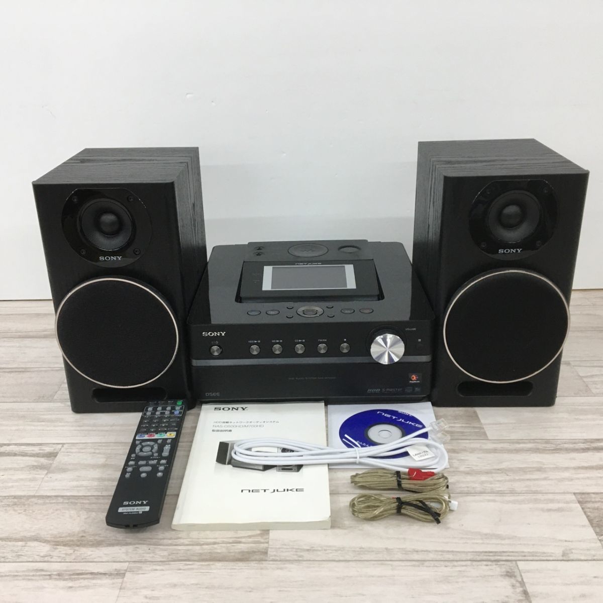 ジャンク NAS-M700HD / SONY NETJUKE HDD/CD/MD対応 ハードディスク