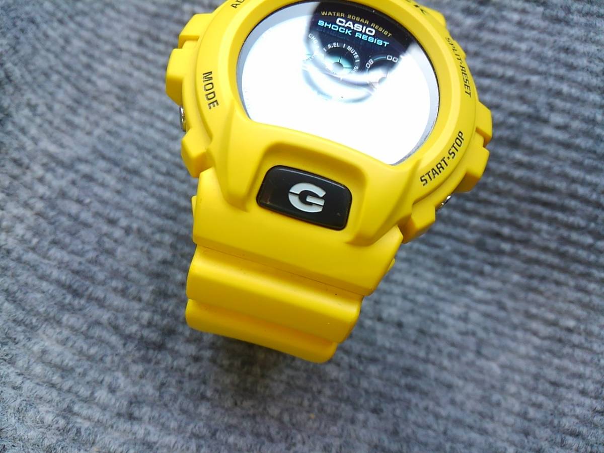 G-SHOCK イエロー CASIO （イエロー） -靴 黄色 かなり美品 G-SHOCK G