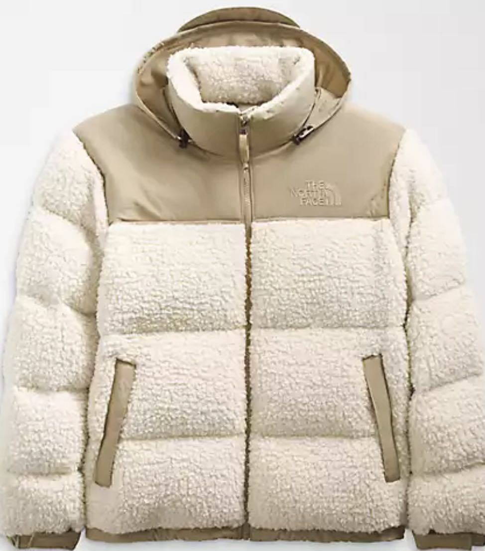 THE NORTH FACE Sherpa Nuptse Jacket BLEACHED SAND-KELPTAN ノース