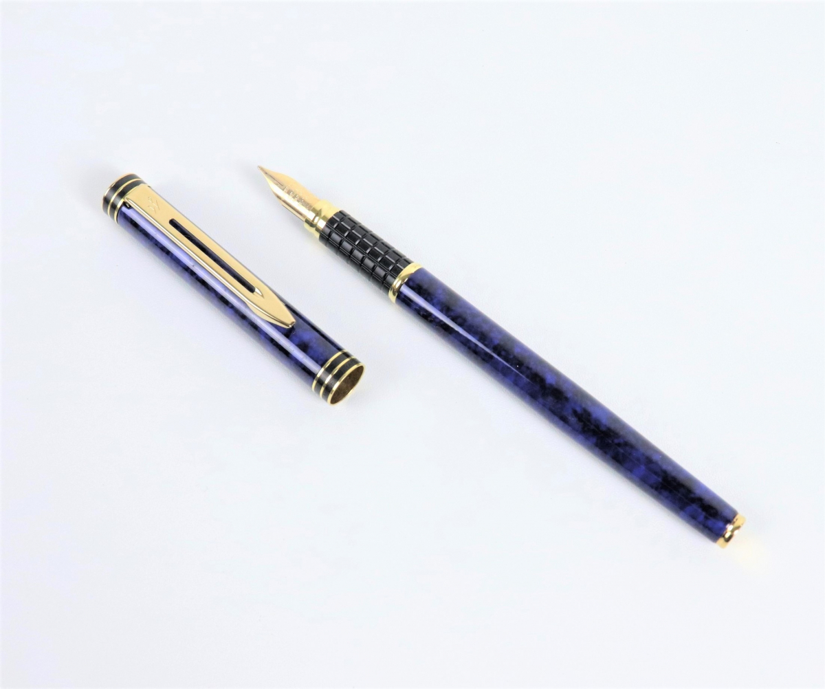 ウォーターマン エクスクルーシブ 万年筆 18K-750 18K 750】WATERMAN ウォーターマン エクスクルーシブ 万年筆 箱付き 18