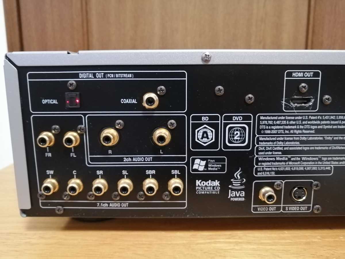 DENON DVD-3800BD ディスクプレーヤー（ジャンク品  