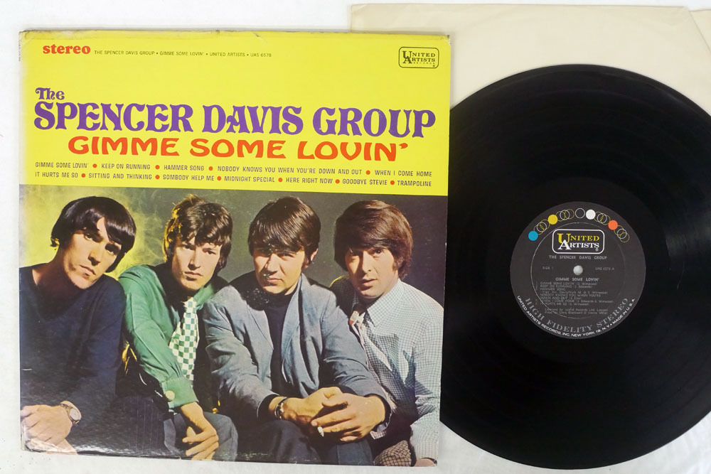 2026，新品 米 SPENCER DAVIS GROUP/GIMME SOME LOVIN'/UNITED ARTISTS UAS 6578(S)｜売買されたオークション情報、yahooの商品情報をアーカイブ公開 - オークファン S