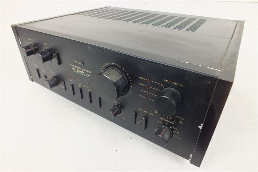 ◇SANSUI サンスイ AU-D707G EXTRA アンプ 現状品 中古 220109E4128 AU