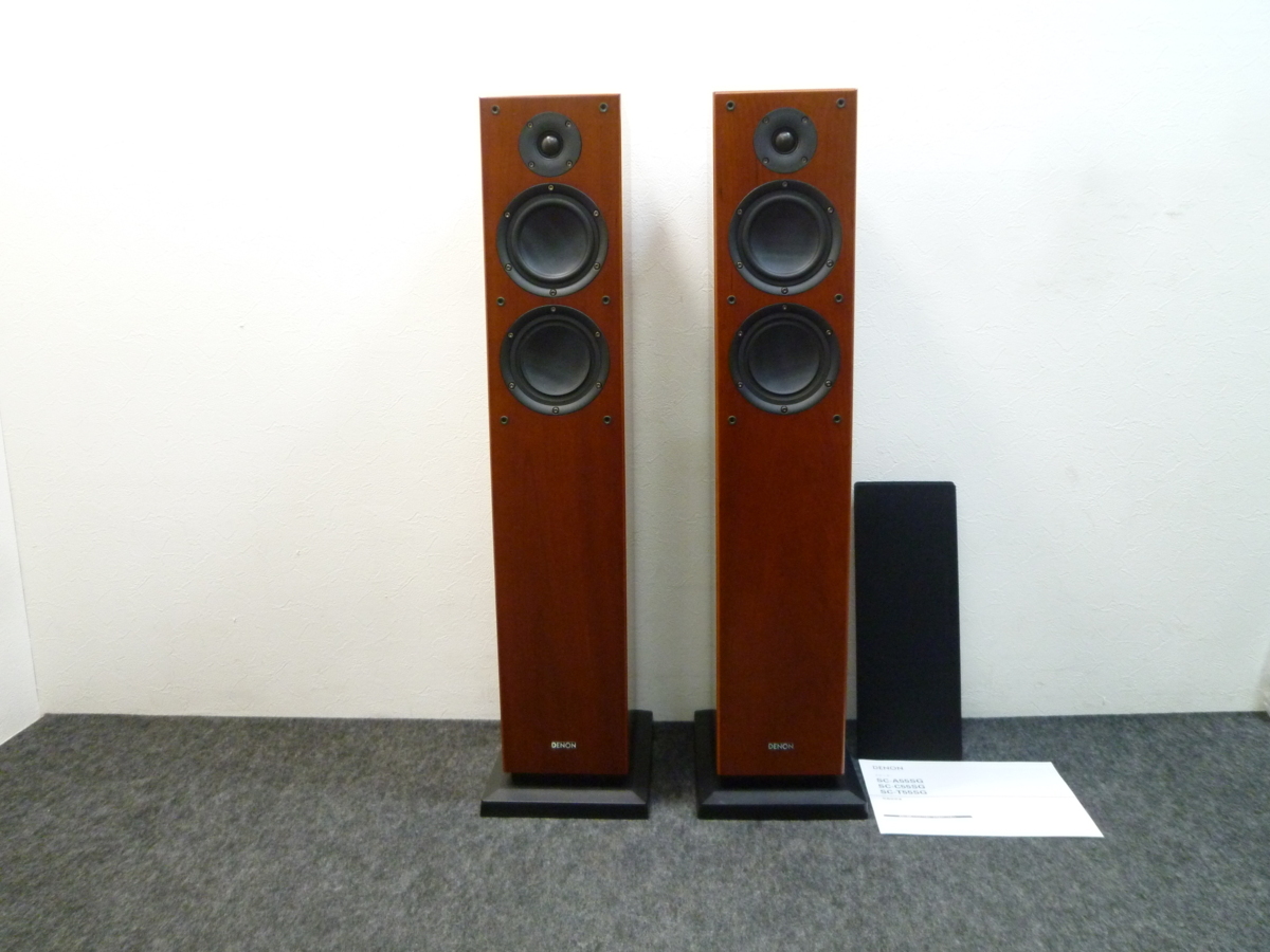 商品は100%正規品のみ出品しており DENON / SC-T55SG ペア 2way3