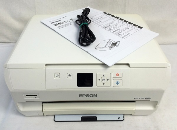 ジャンク品/動作未確認】EPSON カラリオ EP-707A インクジェット複