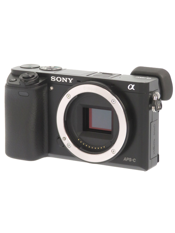 中古 【SONY】ソニー『α6000ボディ ブラック』ILCE-6000(B) ミラーレス 