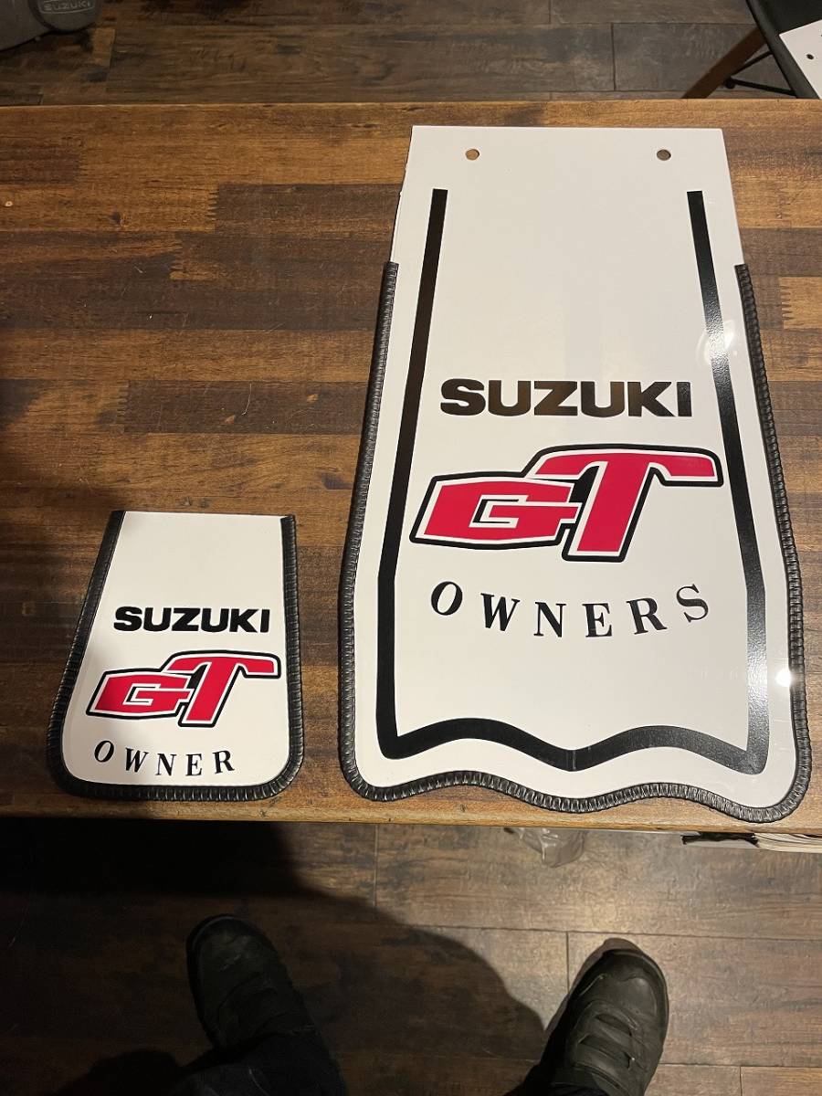 泥除け 泥よけ フェンダーフラップ 前後セット検：GT380 GT750 GT250 