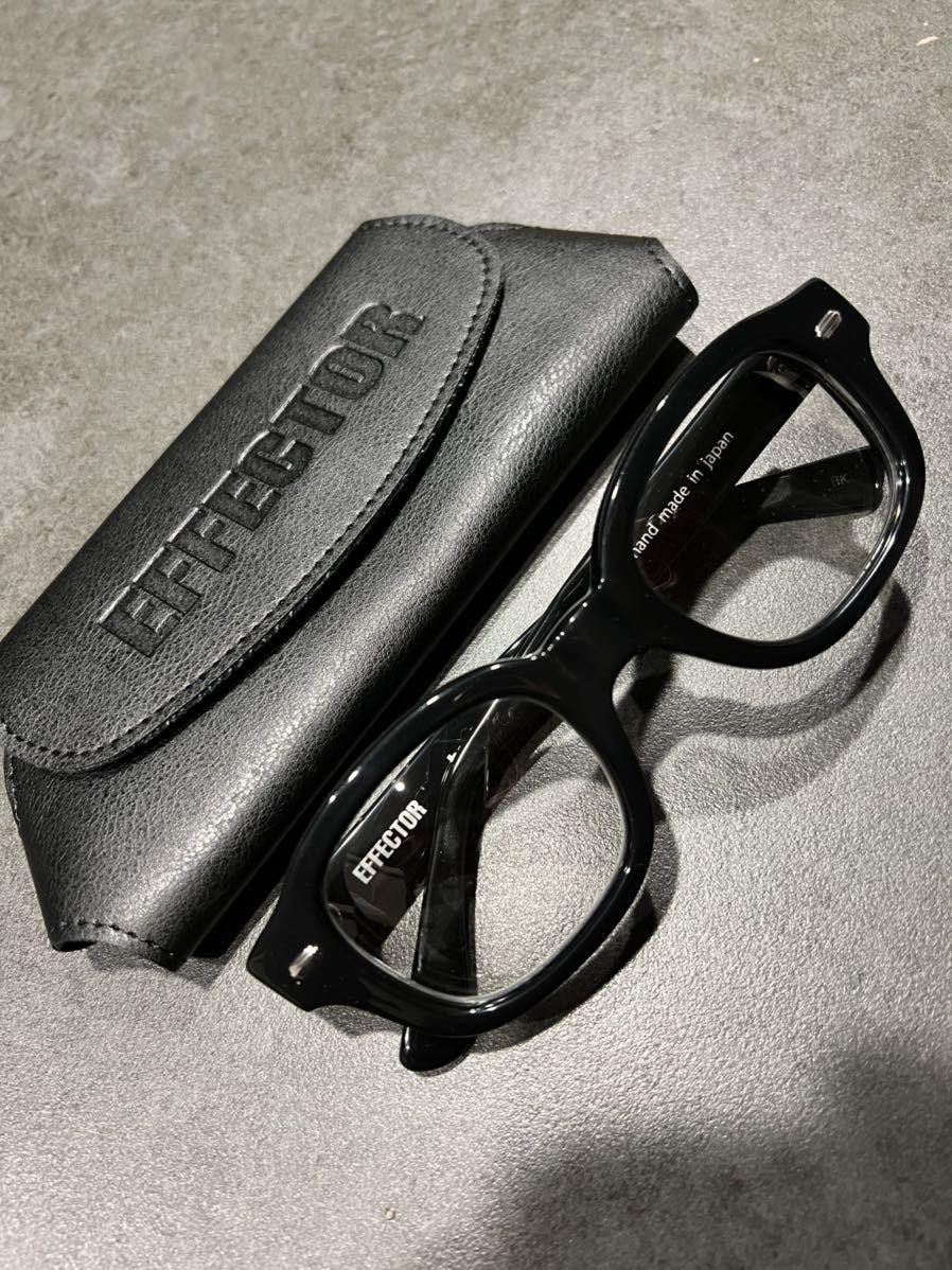 EFFECTOR エフェクター border 伊達メガネ (セル、プラスチック 