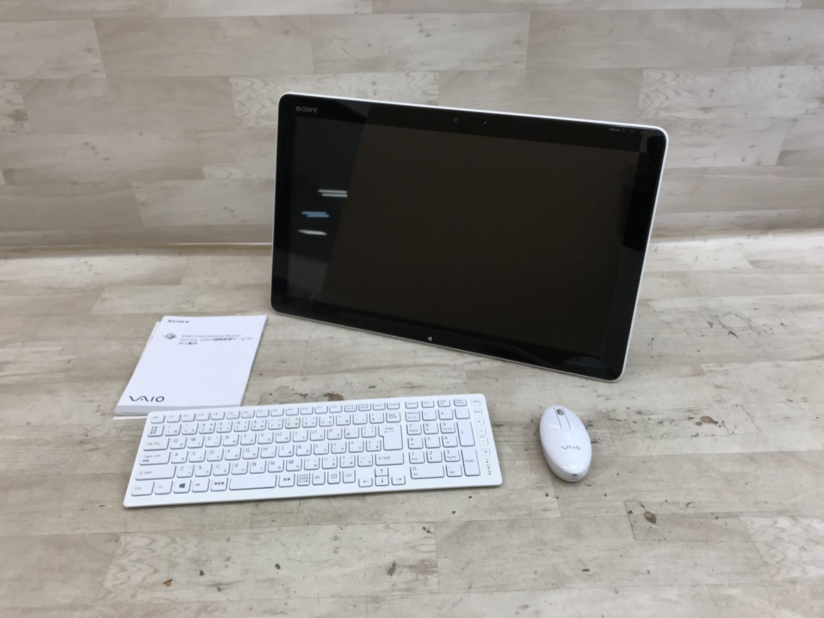 ノートPC Win11/メモリ8G/4世代/SSD256G/新品マウス/SONY/白VAIO