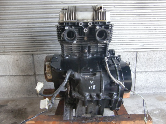 CB400N ホークⅢ 当時物 純正 実動エンジン 【動画あり】 フロント