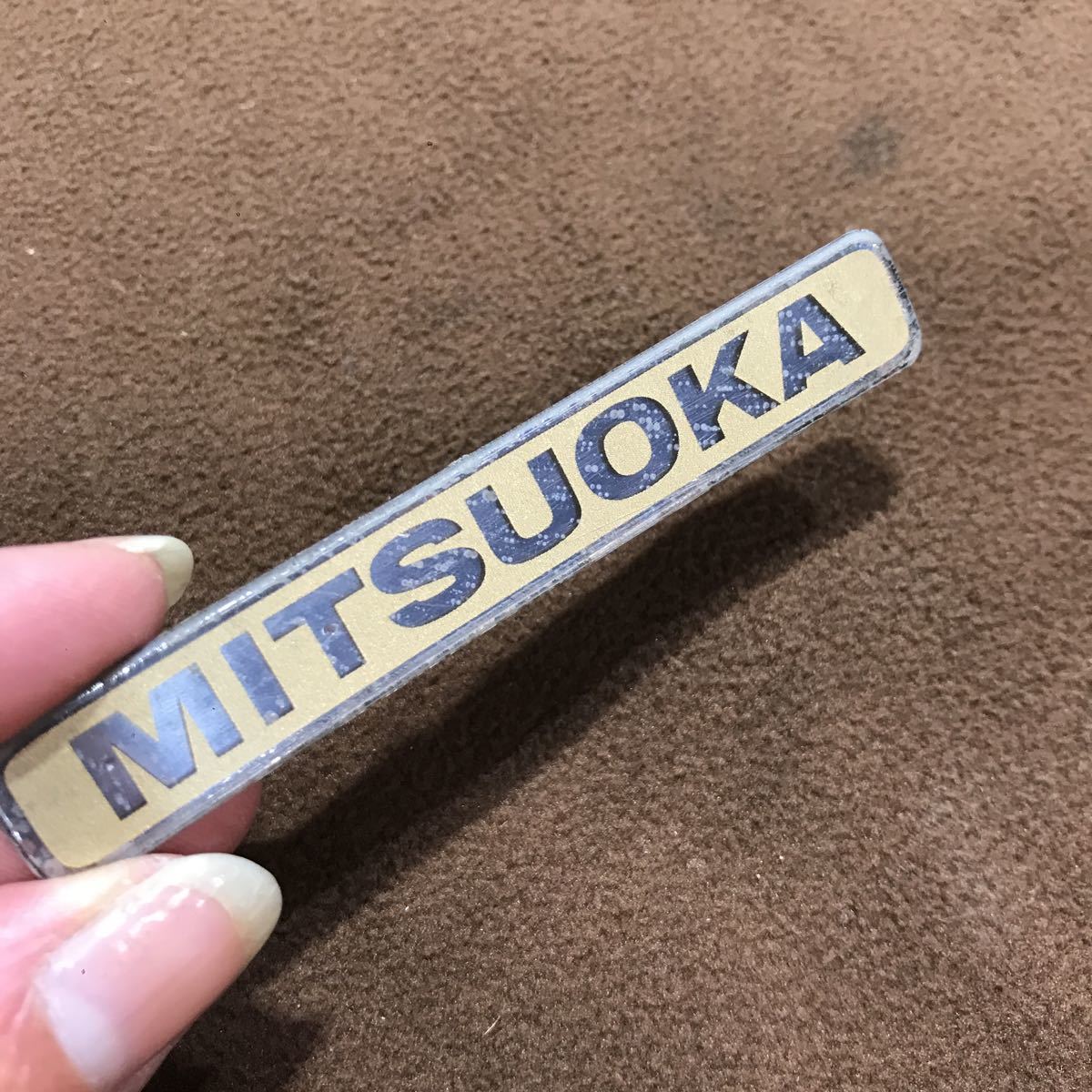 L21107 ミツオカエンブレムステッカー ☆k11 ステッカー☆送料100円 