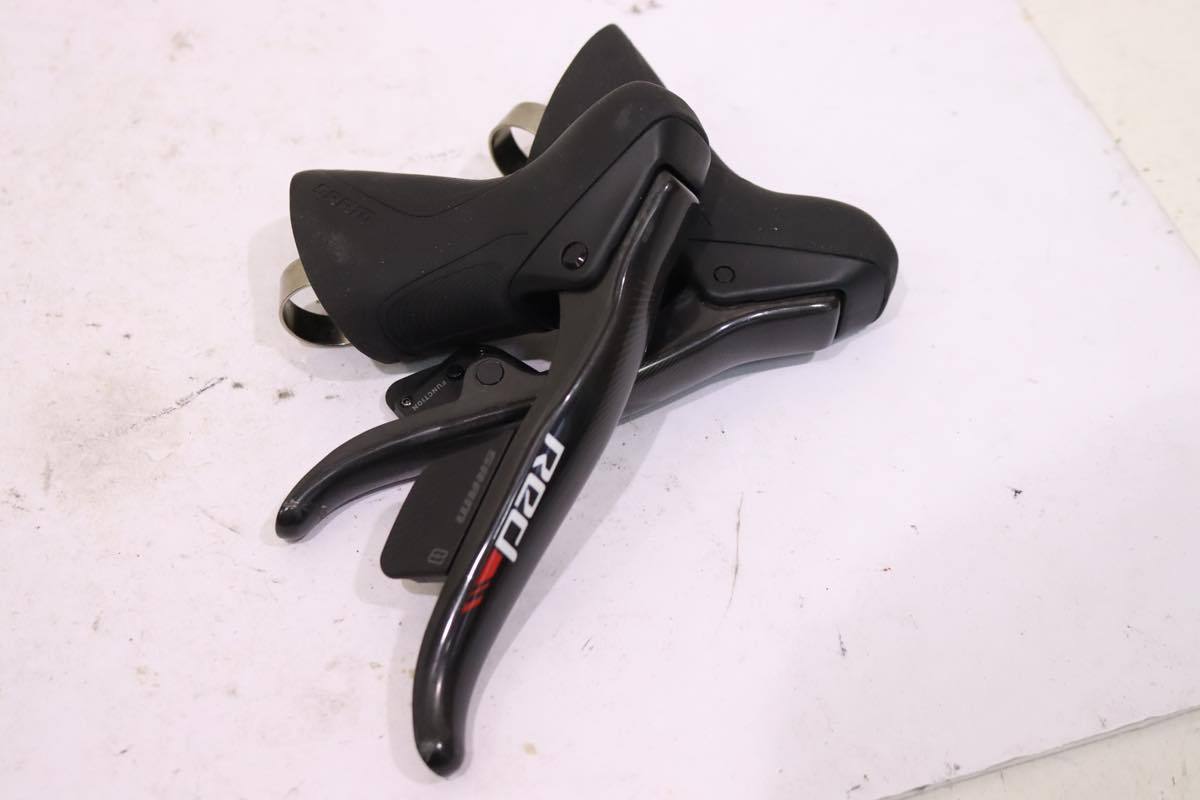 SRAM スラム RED eTAP 電動ワイヤレス 2x11s 変速3点 グループセット バッテリーチャージャー付属 ジャンク品 RED 2x11s SRAM SRAMスラムRED ★SRAM 無線電動コンポ