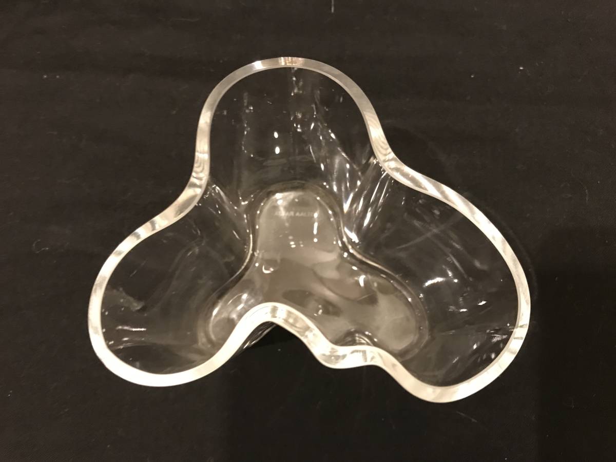 イッタラ アルヴァ・アアルトコレクション ベース 95mm クリア 花瓶