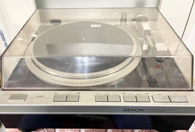 通電確認済み ジャンク DENON デノン DP-47F ターンテーブル(デノン